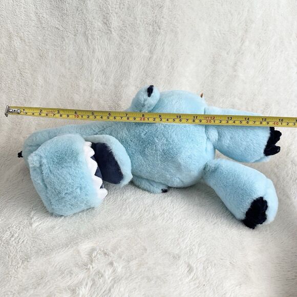 Giggle Scape Target Blue Dinosaur Plush T Rex Smiling Teeth 15” Stuffed Toy - Picture 4 of 4